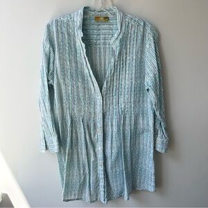 Rock Flower Paper cotton polka dot tunic